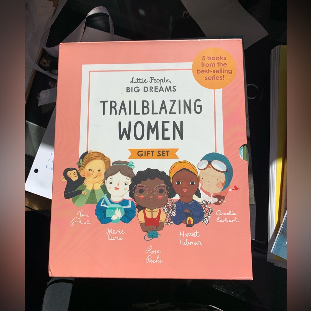 Books- Trailblazing Women Book Set of 5-New, Never Opened in plastic